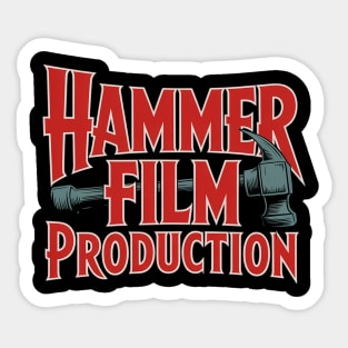 A Hammer Film Production Sticker